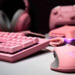 Pink gaming laptop