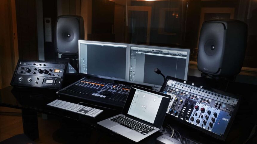 music studio monitors