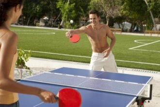 pool and table tennis table